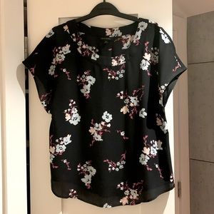 Banana Republic Floral Top, size S